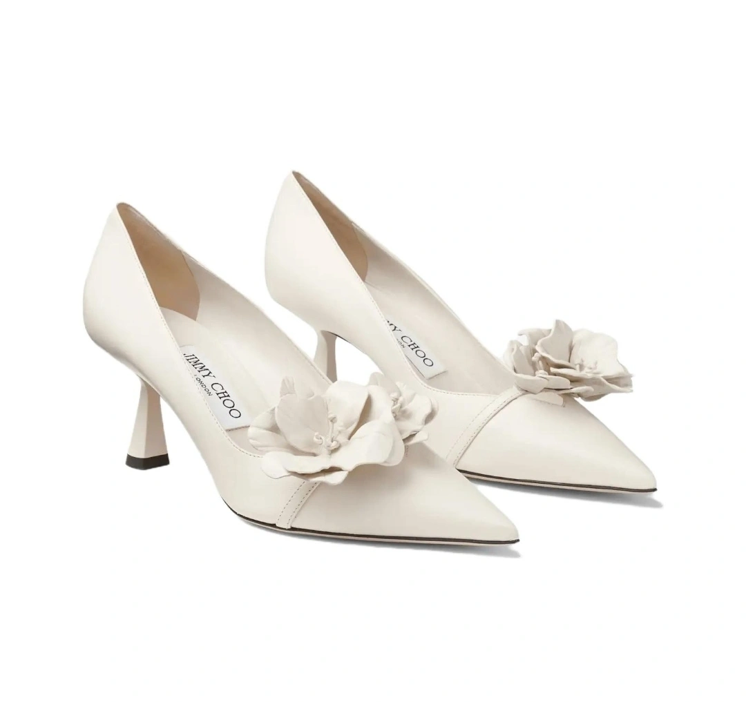 COCO-- ROSALIAFLOWERS65BGW080258 Heel height：6.5CM sheepskin item:D-X032C1474